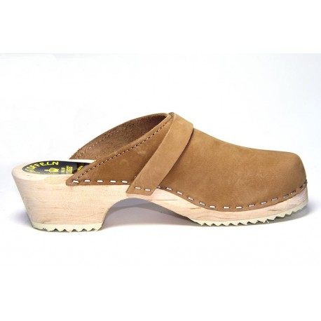 Ultima Thulé SWEDISH CLOGS GENUINE, SAND NUBUCK