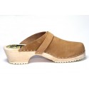 Ultima Thulé SWEDISH CLOGS GENUINE, SAND NUBUCK Ultima Thulé SWEDISH CLOGS GENUINE, SAND NUBUCK