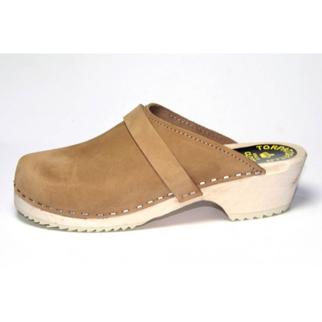 Ultima Thulé Sabots suédois "L'ORIGINAL" couleur sable
