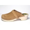 Ultima Thulé SWEDISH CLOGS GENUINE, SAND NUBUCK Ultima Thulé SWEDISH CLOGS GENUINE, SAND NUBUCK