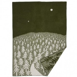 HOUSE IN THE FOREST THICK LAMBS WOOL THROW KLIPPAN YLLEFABRIK - Plaids - image 1 2