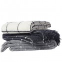 Ultima Thulé VINGA LIGHT GREY LAMBS WOOL THROW KLIPPAN YLLEFABRIK