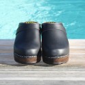 Ultima Thulé SWEDISH CLOGS BLACKLEATHER VARNISHED HIGH HEELS Ultima Thulé SWEDISH CLOGS BLACKLEATHER VARNISHED HIGH HEELS