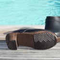Ultima Thulé SWEDISH CLOGS BLACKLEATHER VARNISHED HIGH HEELS Ultima Thulé SWEDISH CLOGS BLACKLEATHER VARNISHED HIGH HEELS