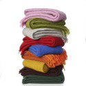 Ultima Thulé GOTLAND RED WOOL THROW KLIPPAN YLLEFABRIK