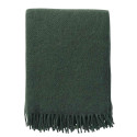 Ultima Thulé GOTLAND BOTTLE GREEN WOOL THROW KLIPPAN YLLEFABRIK