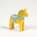 Ultima Thulé CHEVAL DE DALECARLIE JAUNE COULEURS SUEDE 10 CM