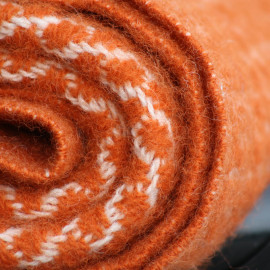 VELVET ROUILLE PLAID LAINE AGNEAU KLIPPAN YLLEFABRIK 2