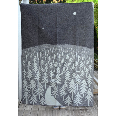 HOUSE IN THE FOREST THICK LAMBS WOOL THROW KLIPPAN YLLEFABRIK - Plaids - image 7