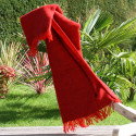 Ultima Thulé GOTLAND RED WOOL THROW KLIPPAN YLLEFABRIK