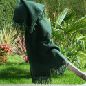 Ultima Thulé GOTLAND BOTTLE GREEN WOOL THROW KLIPPAN YLLEFABRIK