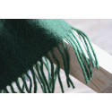 Ultima Thulé GOTLAND BOTTLE GREEN WOOL THROW KLIPPAN YLLEFABRIK