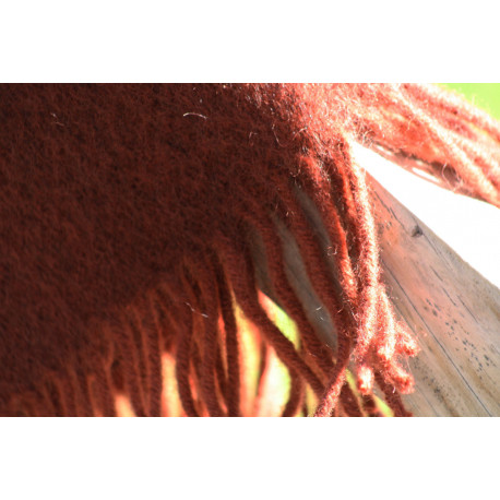 Ultima Thulé GOTLAND BRUN ROUILLE PLAID LAINE KLIPPAN YLLEFABRIK