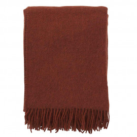 GOTLAND RUST WOOL THROW KLIPPAN YLLEFABRIK 2