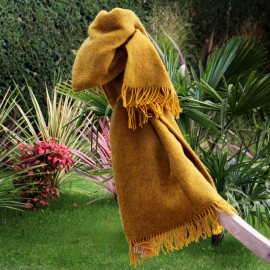 Ultima Thulé GOTLAND YELLOW WOOL THROW KLIPPAN YLLEFABRIK