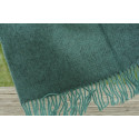 GOTLAND TURQUOISE WOOL THROW KLIPPAN YLLEFABRIK GOTLAND TURQUOISE WOOL THROW KLIPPAN YLLEFABRIK