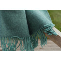 GOTLAND TURQUOISE WOOL THROW KLIPPAN YLLEFABRIK GOTLAND TURQUOISE WOOL THROW KLIPPAN YLLEFABRIK