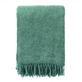 GOTLAND TURQUOISE WOOL THROW KLIPPAN YLLEFABRIK