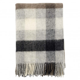 GOTLAND MULTI GREY WOOL THROW KLIPPAN YLLEFABRIK 2
