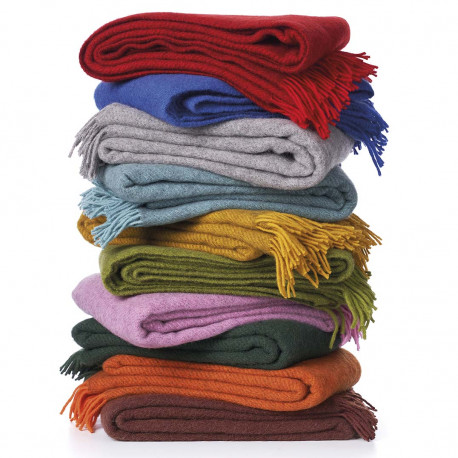 Ultima Thulé GOTLAND BLEU  PLAID LAINE KLIPPAN YLLEFABRIK