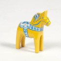 Ultima Thulé CHEVAL DE DALECARLIE JAUNE COULEURS SUEDE 13 CM