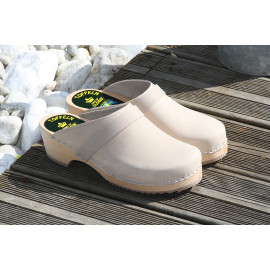 Ultima Thulé SWEDISH CLOGS GENUINE, NOUGAT COLOR NUBUCK 2