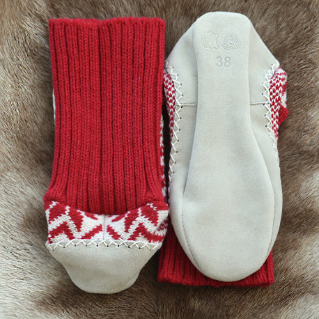 Ultima Thulé MOUNTAIN-SLIPPERS "RED" SIZE 36 TO 46