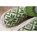 MOUNTAIN SLIPPERS GREEN COLOR