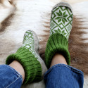 MOUNTAIN SLIPPERS GREEN COLOR