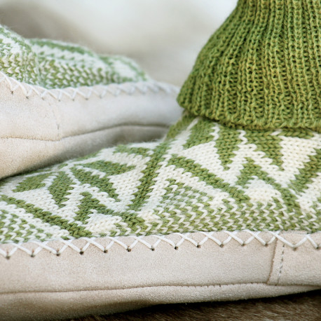 MOUNTAIN SLIPPERS ANIS COLOR