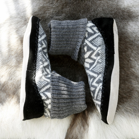 MOUNTAIN SLIPPERS GREY COLOR