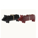 COCHON EN BOIS TAILLE LARGE 4 BOUGEOIRS MAILEG COCHON EN BOIS TAILLE LARGE 4 BOUGEOIRS MAILEG