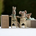 CHAISE HAUTE MINIATURE POUR BEBE SOURIS ET MICRO RABBIT MAILEG
