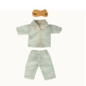 PYJAMA SET FOR MOUSE DAD MAILEG