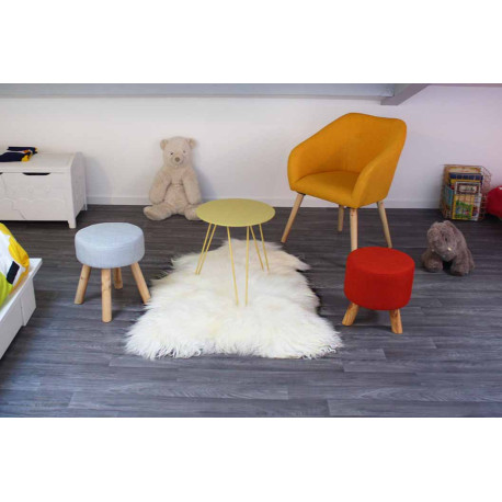 PEAU DE MOUTON ISLANDAIS BLANCHE GRANDE PREMIUM