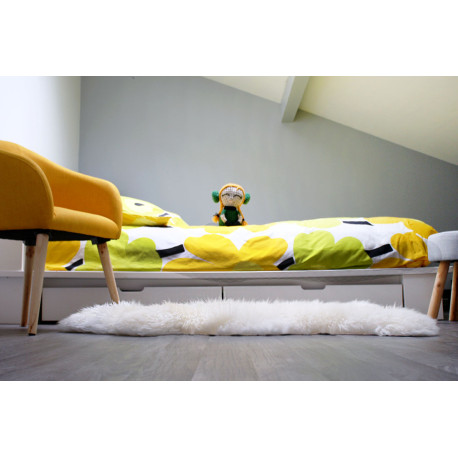 SHEEPSKIN WHITE PREMIUM SIZE LARGE