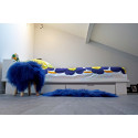 PEAU DE MOUTON ISLANDAIS BLEUE PREMIUM