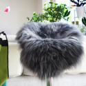 PEAU DE MOUTON ISLANDAIS GRIS GRAPHITE PREMIUM