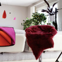 PEAU DE MOUTON BORDEAUX PREMIUM