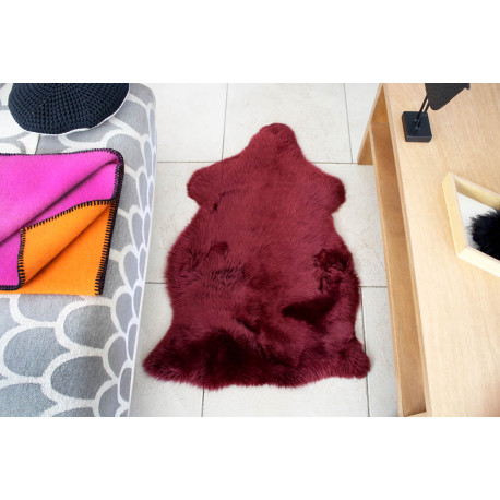 PEAU DE MOUTON BORDEAUX PREMIUM