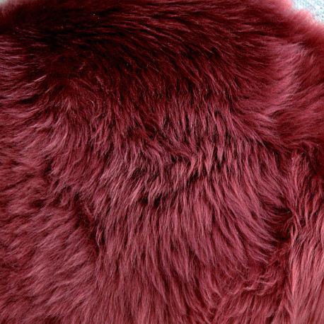 PEAU DE MOUTON BORDEAUX PREMIUM