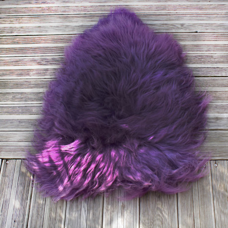 PEAU DE MOUTON ISLANDAIS VIOLETTE PREMIUM