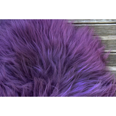 PEAU DE MOUTON ISLANDAIS VIOLETTE PREMIUM
