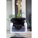 PEAU DE MOUTON ISLANDAIS NOIRE GRANDE PREMIUM