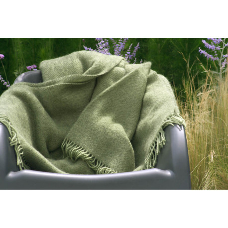 GOTLAND PEAR WOOL THROW KLIPPAN YLLEFABRIK