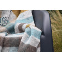 Ultima Thulé GOTLAND MULTI TURQUOISE WOOL THROW KLIPPAN YLLEFABRIK Ultima Thulé GOTLAND MULTI TURQUOISE WOOL THROW KLIPPAN YLLEFABRIK