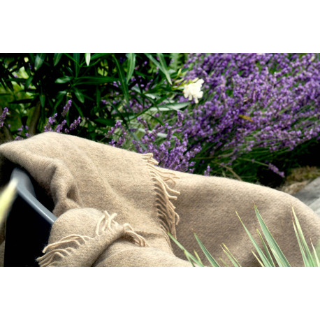 GOTLAND BEIGE PLAID LAINE KLIPPAN YLLEFABRIK