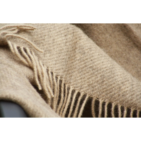 GOTLAND BEIGE PLAID LAINE KLIPPAN YLLEFABRIK