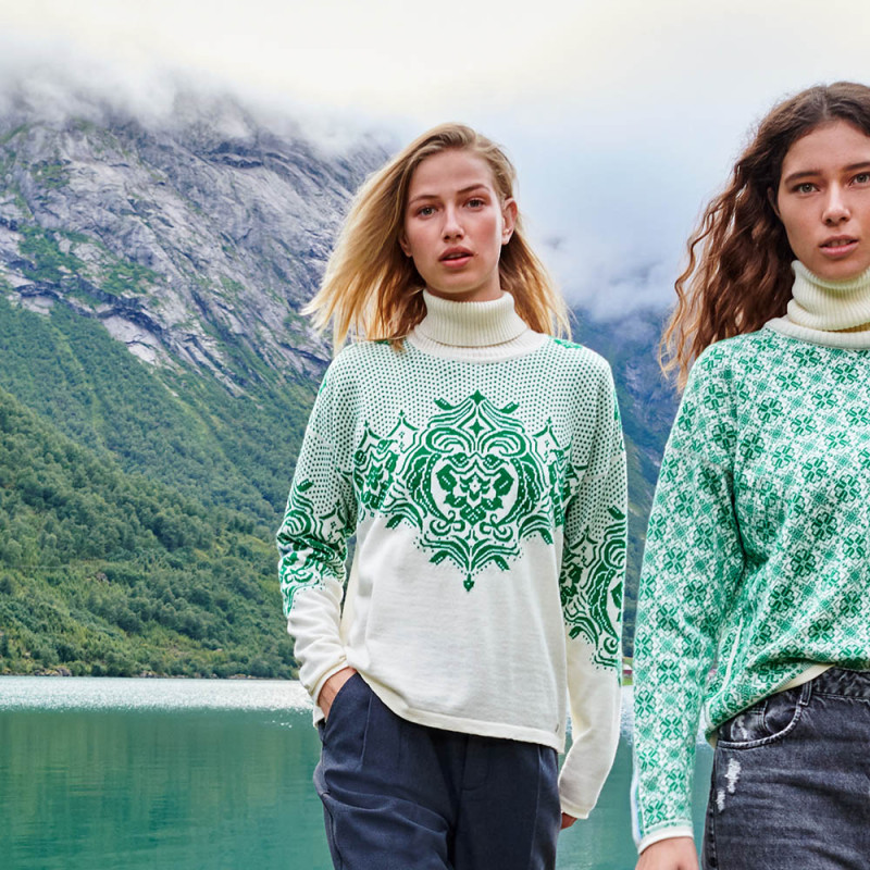 ROSENDAL WOMEN SWEATER DALE OF NORWAY Women's clothing Clothing