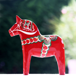 DALARNA RED HORSE 20 CM